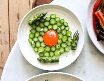 Asparagus & Cured Yolk