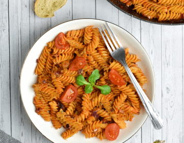 Tomato Olive Fusilli