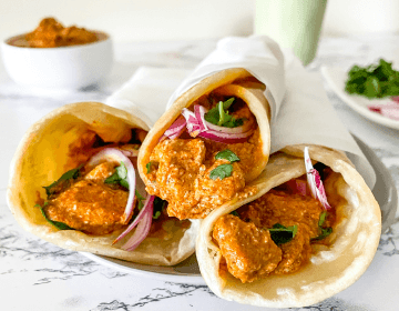 Bombay Chicken Kathi Roll