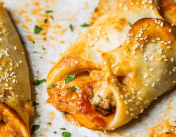 Chicken Parmesan Braid