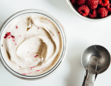 Raspberry Gelato Cup